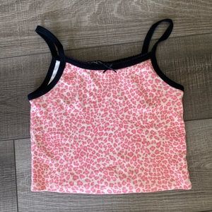 Brandy Melville cheetah tank